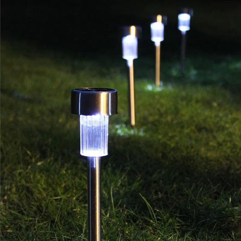 color changing led stake lights for outdoor garden solar landscape lamps